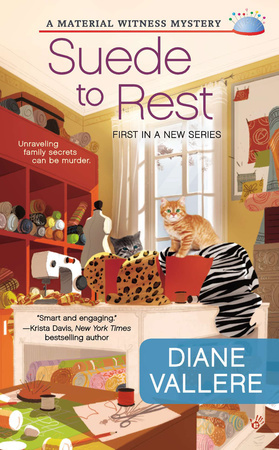 SUEDE TO REST by Diane Vallere is a Cozy Mystery Landmark Title on Book Country.
